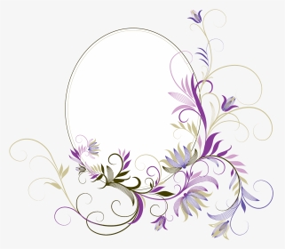 Vine With Purple Flowers Drawing, HD Png Download, Transparent PNG