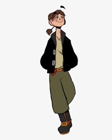 Some Art I Did Of Jim Hawkins, Mulan And My Character - Cartoon, HD Png Download, Transparent PNG