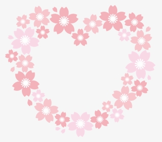Transparent Wreath Cherry Blossom, HD Png Download, Transparent PNG