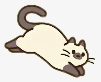 Siamese Cat - Kawaii Siamese Cat Cute, HD Png Download, Transparent PNG