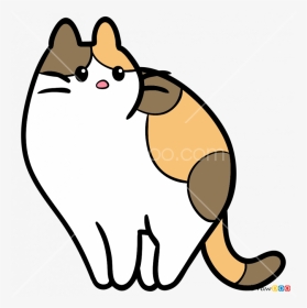 Kawaii Drawings Of Cats, HD Png Download, Transparent PNG