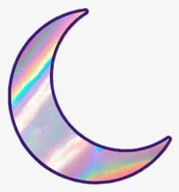#stickers#stickers #moon #purple #blue #overlay #overlays - Media Luna, HD Png Download, Transparent PNG