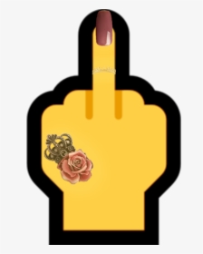 👄🖕🏻👊🏻 Finger Nail Fuckyou Fuck - The Finger, HD Png Download, Transparent PNG