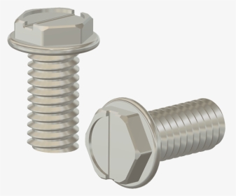Slotted Hex Washer Head Machine Screws - Bellows, HD Png Download, Transparent PNG