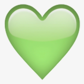 Lime Heart Emoji💚 - Heart, HD Png Download, Transparent PNG
