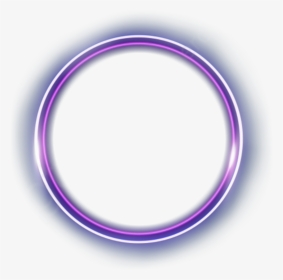 #neon #blue #halo #portal #circle #head #crown #emoji - Illustration, HD Png Download, Transparent PNG