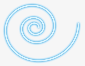 #spiral #glow #blue #neon #light #freetoedit - Spiral, HD Png Download, Transparent PNG