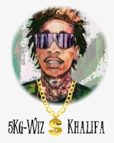 Model Image T Shirt - Wiz Khalifa Thug Life, HD Png Download, Transparent PNG