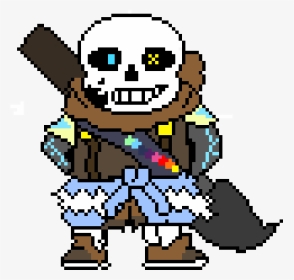 Ink Sans Pixel Art, HD Png Download, Transparent PNG