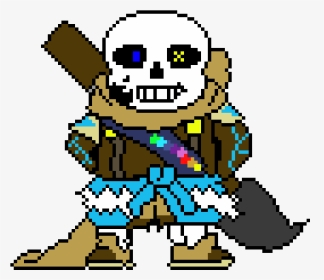 Sans pixel art, creation #9869