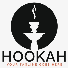 Hookah Logo Design - Emblem, HD Png Download, Transparent PNG