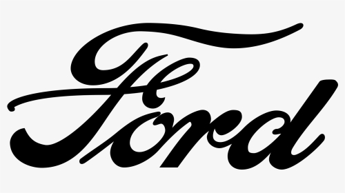 Ford Black And White Logo, HD Png Download, Transparent PNG