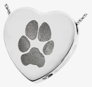 Cremation Heart Necklace Dog, HD Png Download, Transparent PNG