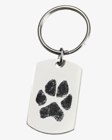 Paw Print Keychain, HD Png Download, Transparent PNG