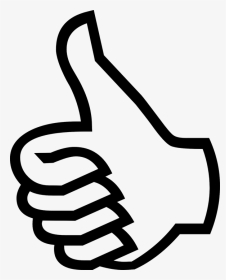 Thumbs Up Down Clipart Picture Transparent Library - Good Black And White Clipart, HD Png Download, Transparent PNG
