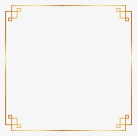 Simple Gold Frame Png, Transparent Png, Transparent PNG