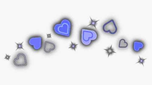 #blue #asthetic #asthetics #hearts #heart #heartcrown - Bead, HD Png Download, Transparent PNG