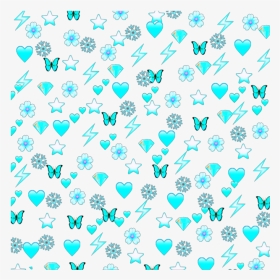 #blue#emoji#background #backgrounds #heart#crown#heartcrown - Aesthetic Emoji Background Png, Transparent Png, Transparent PNG