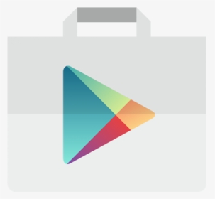Play Store Icon Android Kitkat Png Image - Play Store Logo Png, Transparent Png, Transparent PNG