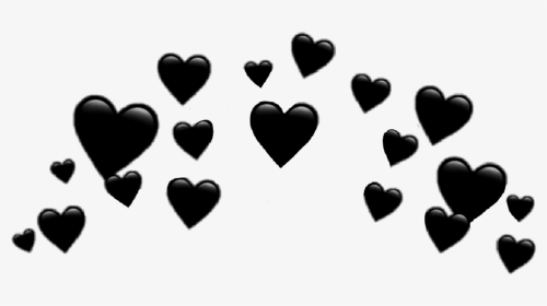 #hearts #heart #sticker #crown #heartcrown #mysticker - Blue Heart Emojis Transparent, HD Png Download, Transparent PNG
