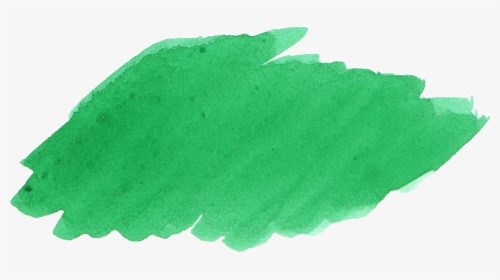 Free Clipart Green Watercolor Stroke, HD Png Download, Transparent PNG