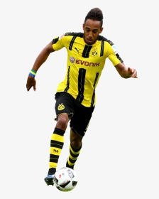 Pierre-emerick Aubameyang render - Borussia Dortmund Aubameyang Png, Transparent Png, Transparent PNG