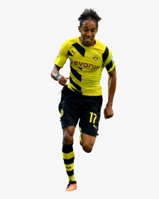 Pierre-emerick Aubameyang render - Borussia Dortmund Players Transparent, HD Png Download, Transparent PNG