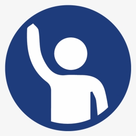 Raise Your Hand Icon, HD Png Download, Transparent PNG