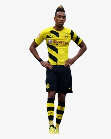 Pierre-emerick Aubameyang render - Borussia Dortmund Png, Transparent Png, Transparent PNG