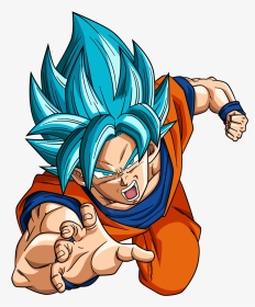 Blue Goku Super Sayajin 3, HD Png Download, Transparent PNG