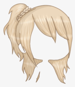 #gacha #hair #chiesuka - Sketch, HD Png Download, Transparent PNG