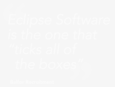 Eclipse Software Is The One That Ticks All The Boxes - Crystal White Porcelanosa, HD Png Download, Transparent PNG