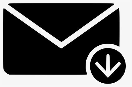 Mail Envelope Arrow Down Move - Email, HD Png Download, Transparent PNG
