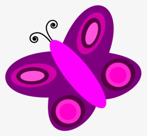 Pink,butterfly,purple - Circle, HD Png Download, Transparent PNG