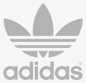 grey adidas logo