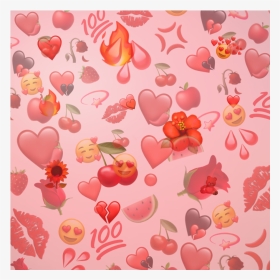 #sticker #emoji #red #iphone #hearts #kiss #emojis - Wallpaper, HD Png Download, Transparent PNG