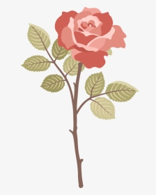 Rose Emoji Png -garden Roses Pink Whatsapp Iphone - Artistic Rose, Transparent Png, Transparent PNG