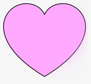 Heart Pink Clipart Image Stock Light Pink Heart Clip - Heart, HD Png Download, Transparent PNG