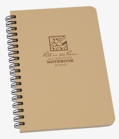 Rite In The Rain Maxi Side Spiral Tan - Spiral Notebook, HD Png Download, Transparent PNG