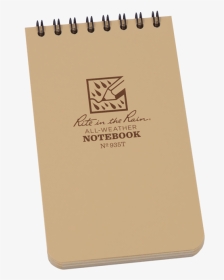 Rite In The Rain Pocket Top Spiral Tan - Top Spiral Pocket Notebook, HD Png Download, Transparent PNG