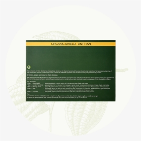 Organic Shield-anti Tan - Graphic Design, HD Png Download, Transparent PNG