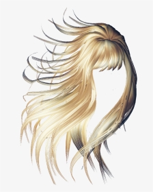 #hairstyle #blowing #hair - Long Hair Blowing Transparent Png, Png Download, Transparent PNG