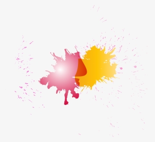 Holi Colour Splash - Graphic Design, HD Png Download, Transparent PNG