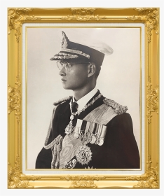 King Bhumibol Adulyadej Frame, HD Png Download, Transparent PNG