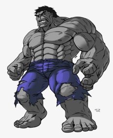 Grey By Hulkkidgaming On - Hulk Cartoon, HD Png Download, Transparent PNG