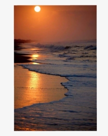 #background #landscape #sun #sunset #ocean #sea #wallpaper - Beautiful Sunrises In Emerald Isle Nc, HD Png Download, Transparent PNG