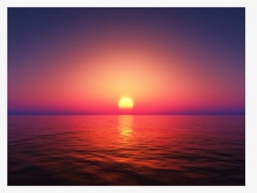 #ladymc #background #sunset #sunrise #sun #sea - Sun, HD Png Download, Transparent PNG