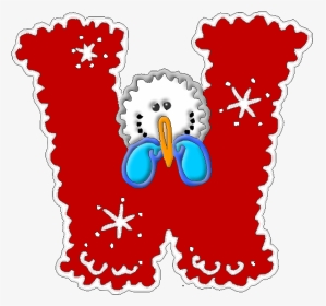Christmas Alphabet Letter W Printable, HD Png Download, Transparent PNG