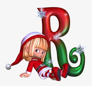 Vector Christmas Alphabet Letters, HD Png Download, Transparent PNG