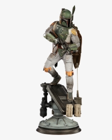 Boba Fett Statue By Sideshow Collectibles - Sideshow Boba Fett Premium Format, HD Png Download, Transparent PNG